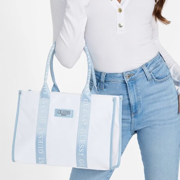 GUESS Nylon Tote Bag - Picture 1 of 6